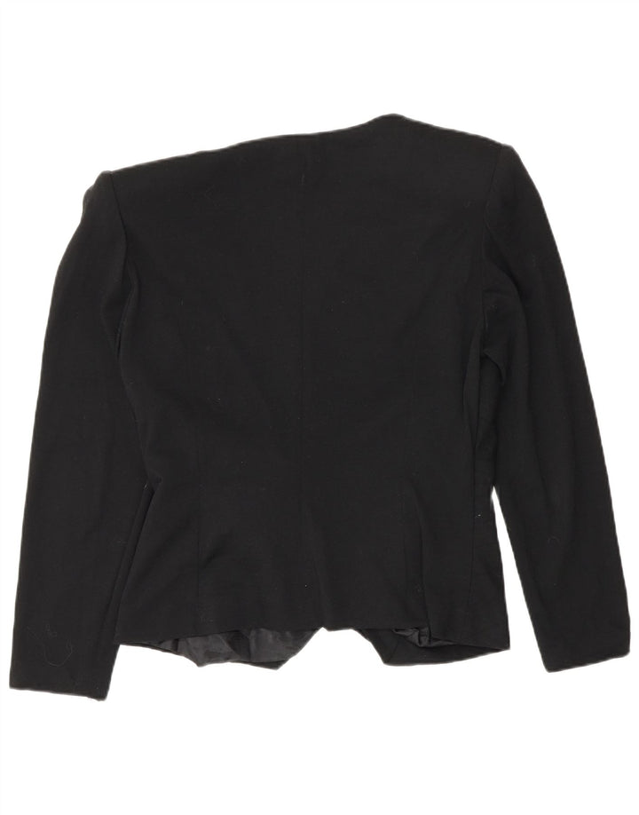 Cardigan Donna Luisa Spagnoli IT 46 Large Nero Lana
