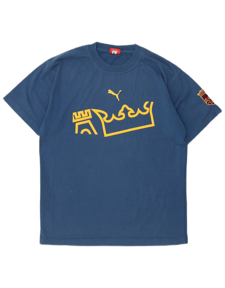 Maglietta grafica da uomo Puma Blu medio