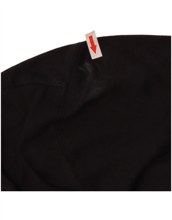 T-shirt grafica da uomo Nike Top grande in cotone nero