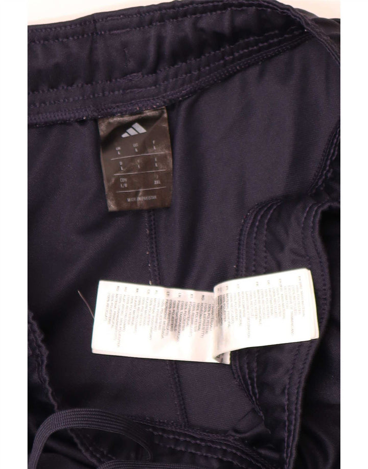 Pantaloni da tuta Adidas Aeroready da uomo grandi in poliestere blu navy