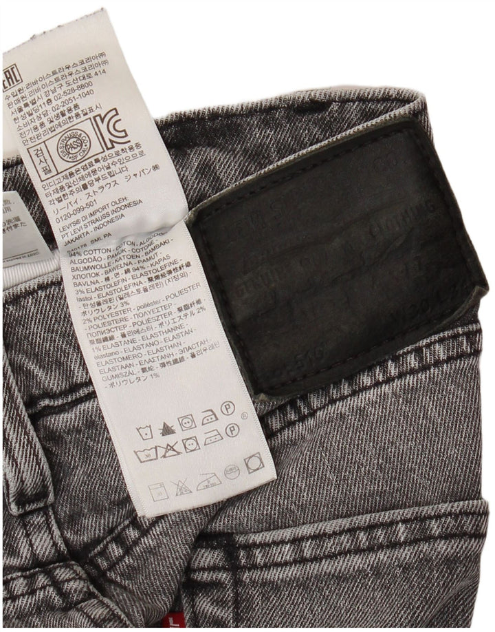 LEVI'S Jeans skinny 510 da uomo W30 L34 Cotone grigio