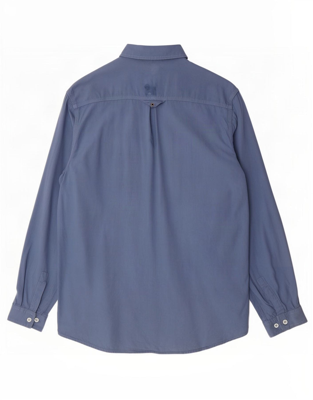 Camicia da uomo POP 84 grande in cotone blu navy