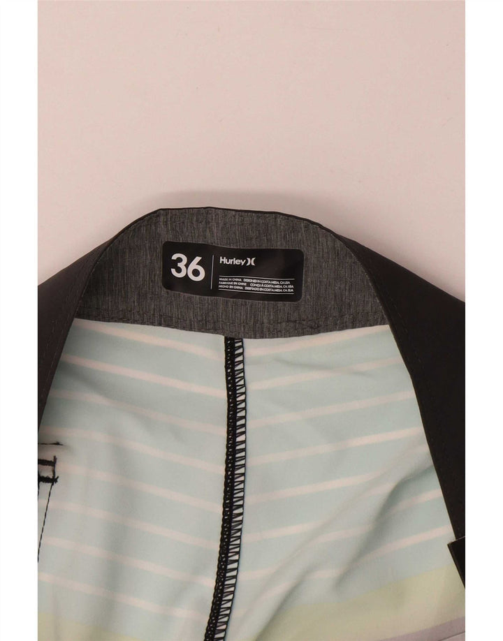Pantaloncini da bagno Hurley Phantom da uomo grandi color nero
