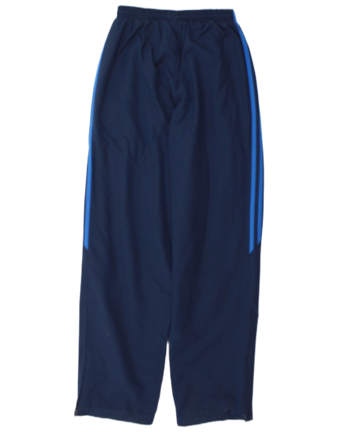 Pantaloni della tuta da ragazzo Adidas 13-14 anni in poliestere color block blu navy