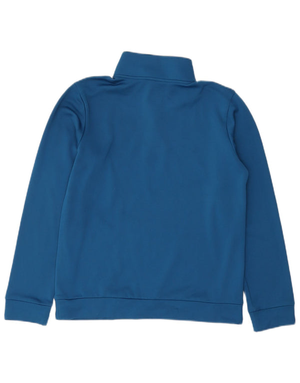 Felpa con collo con zip per ragazzi UNDER ARMOUR 11-12 anni grande blu