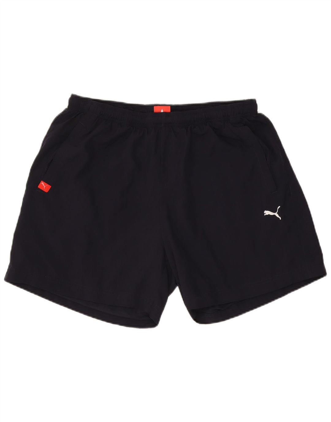 Pantaloncini sportivi da uomo Puma XL blu navy in poliestere