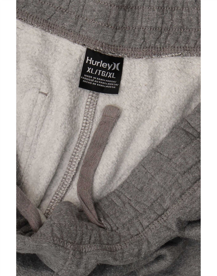 Pantaloni da tuta con grafica Hurley da uomo Joggers XL Grigi