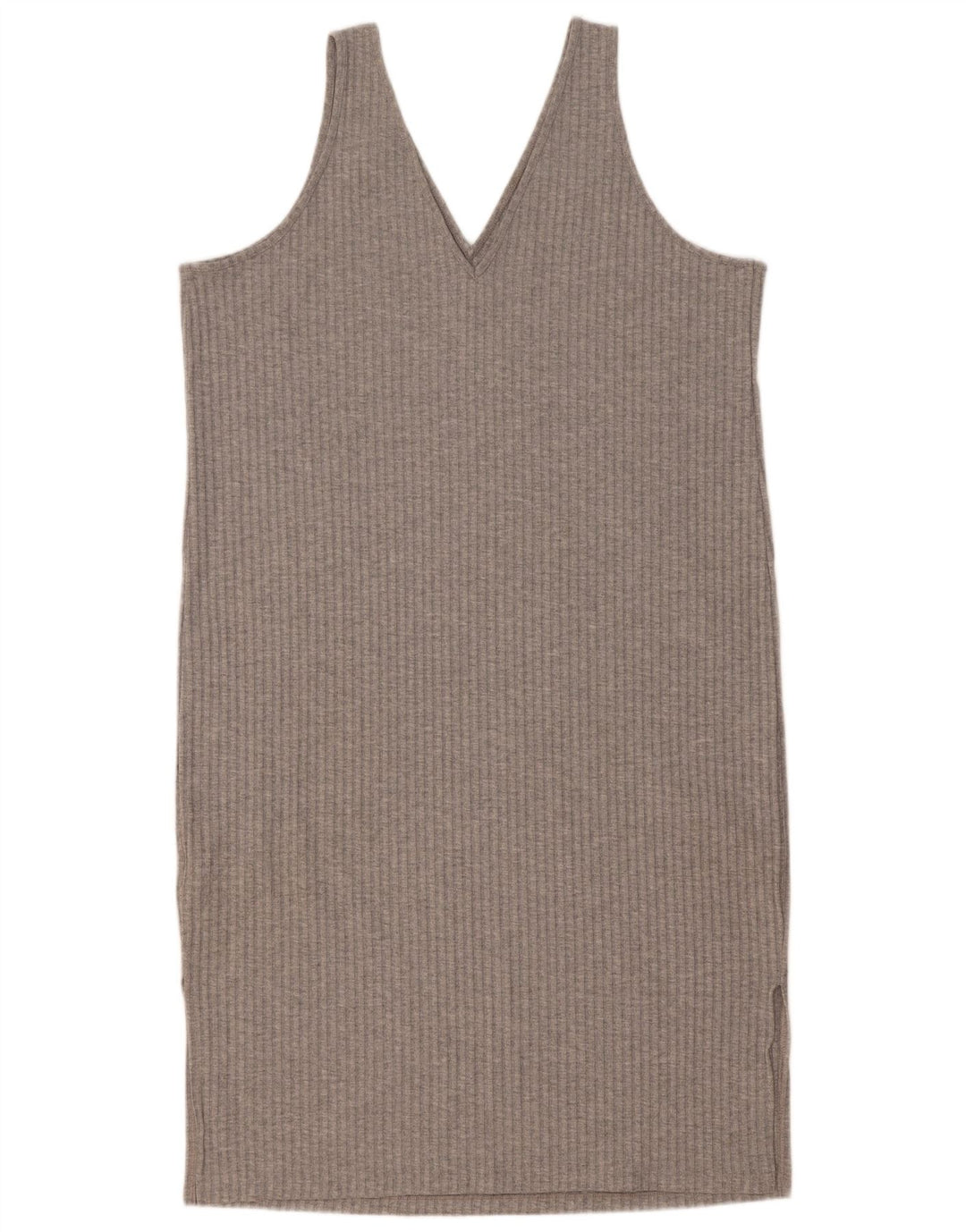 Abito a trapezio senza maniche da donna Marks & Spencer UK 16 Grande poliestere grigio