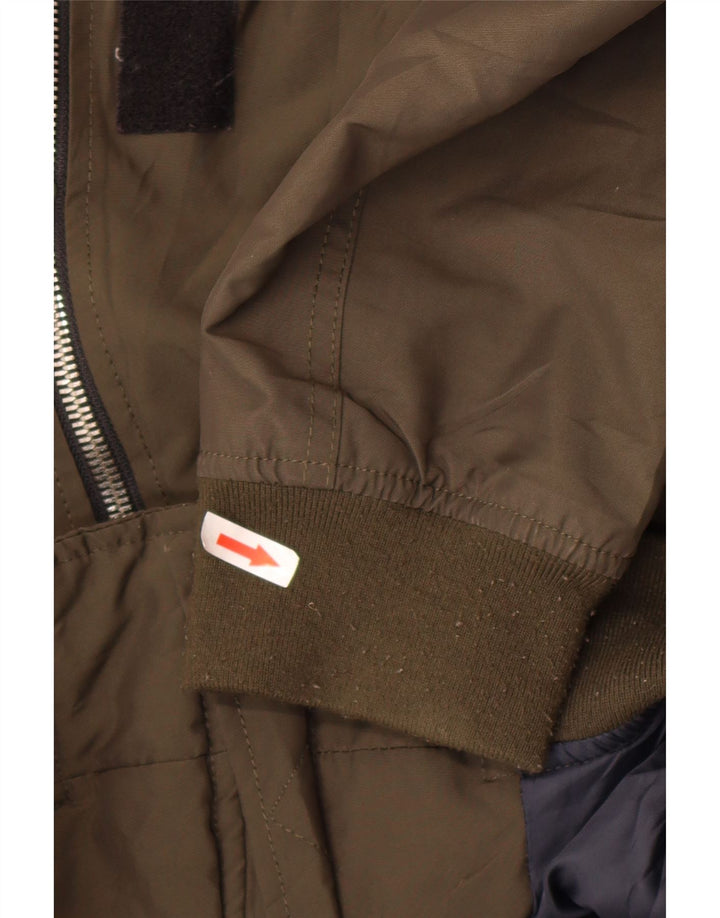 Giubbotto bomber da uomo Zara UK 40 grande color kaki