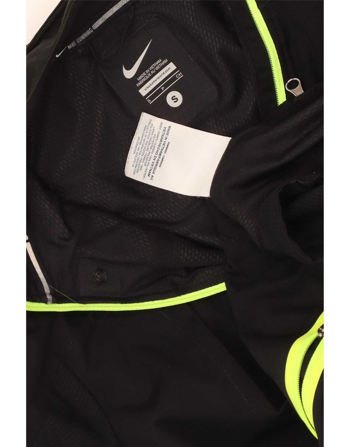 Giacca da ginnastica da uomo Nike Small nera in poliestere