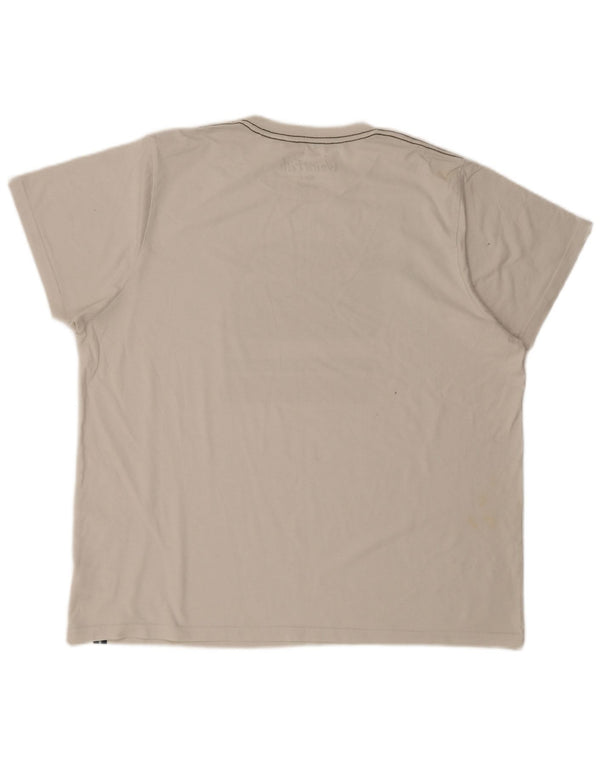 T-shirt grafica da uomo WEIRD FISH Top 3XL cotone bianco