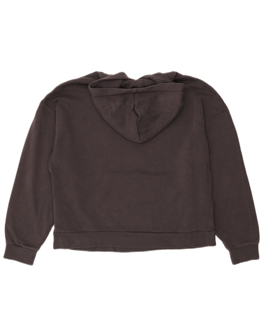 Felpa con cappuccio oversize da donna PUMA UK 16 Large in cotone grigio