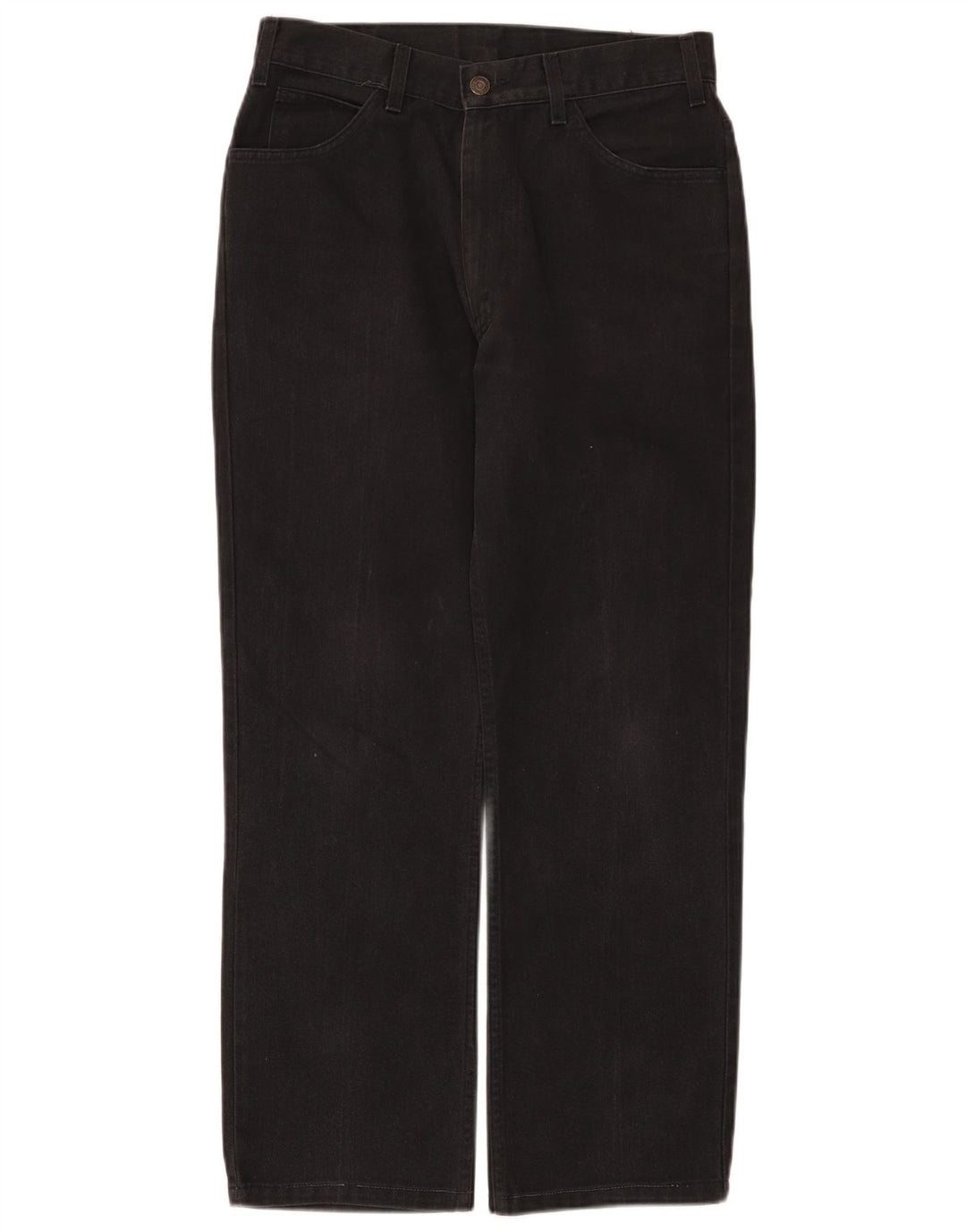 Jeans dritti da donna Levi's W32 L28 cotone nero