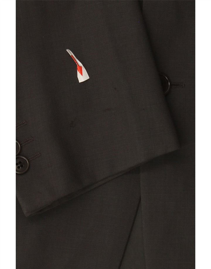 Giacca Blazer 3 Bottoni Uomo Cerruti 1881 IT 52 XL Cupro Nero