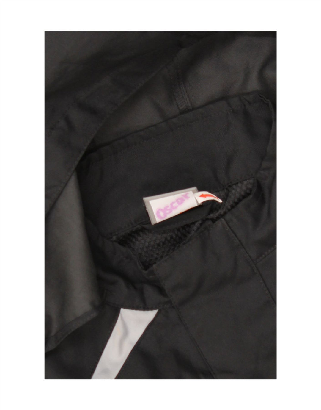 Giacca antipioggia con cappuccio NIKE da ragazzo 12-13 anni Large in poliestere color block nero