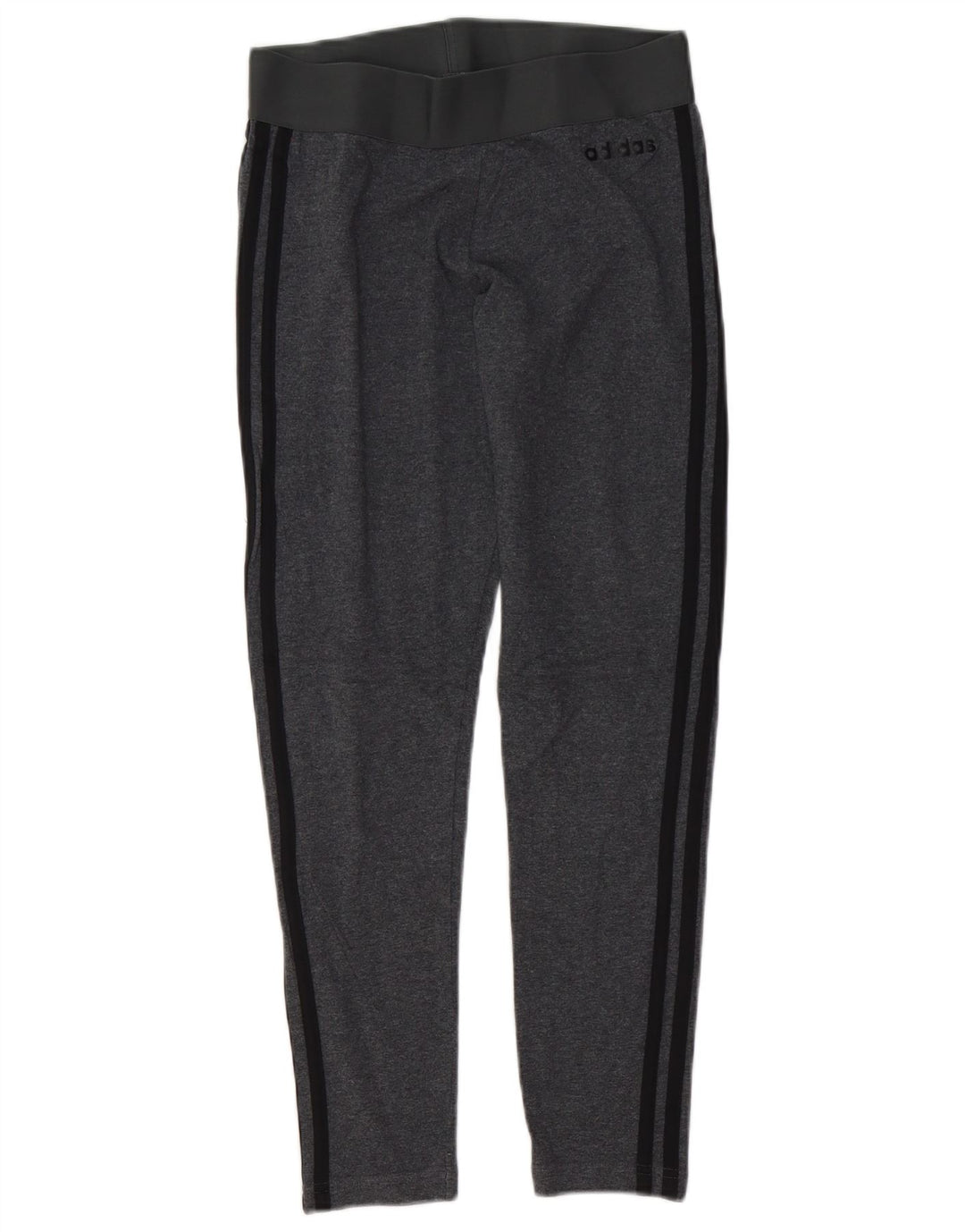 Leggings da donna ADIDAS UK 8/10 Piccolo cotone grigio