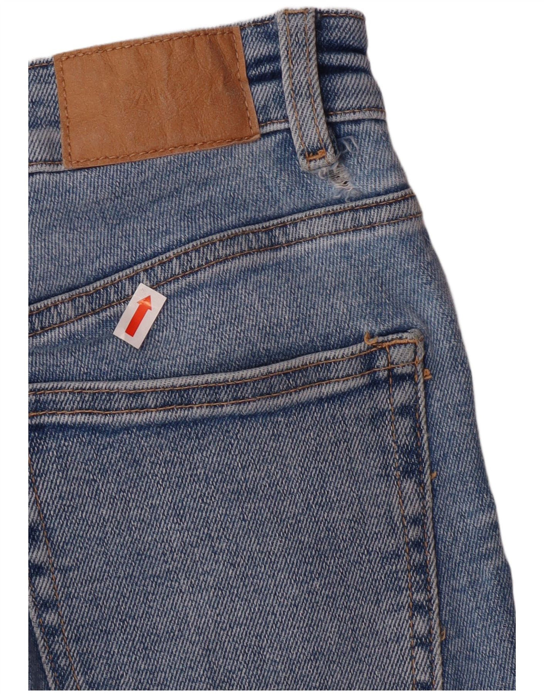 Jeans skinny a vita alta da donna Zara EU 38 Small W28 L27 Blu classico