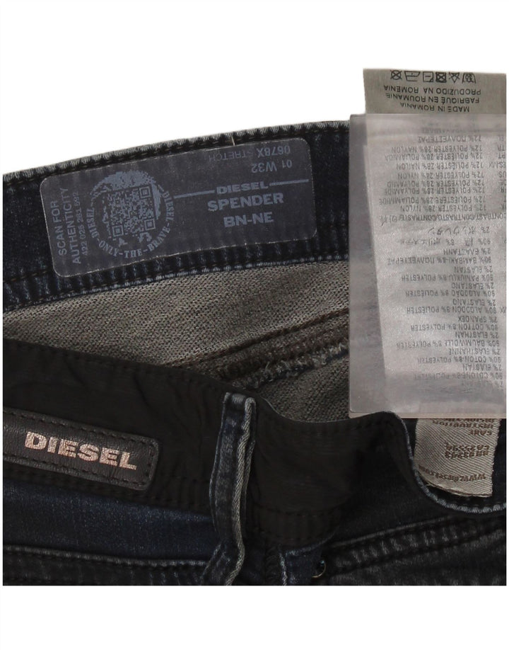 Jeans skinny da uomo Spender DIESEL W32 L30 cotone blu