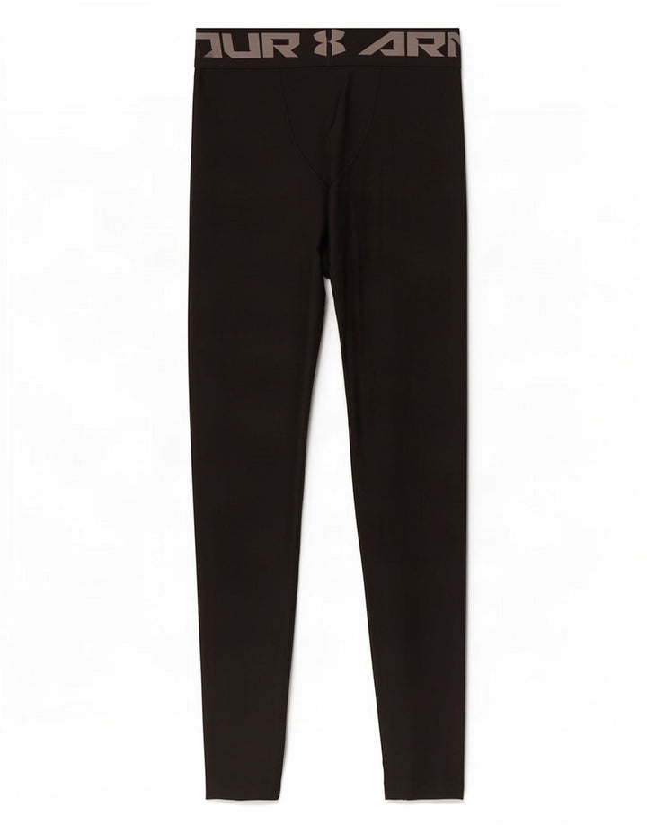 Leggings grafici da uomo Under Armour poliestere nero medio