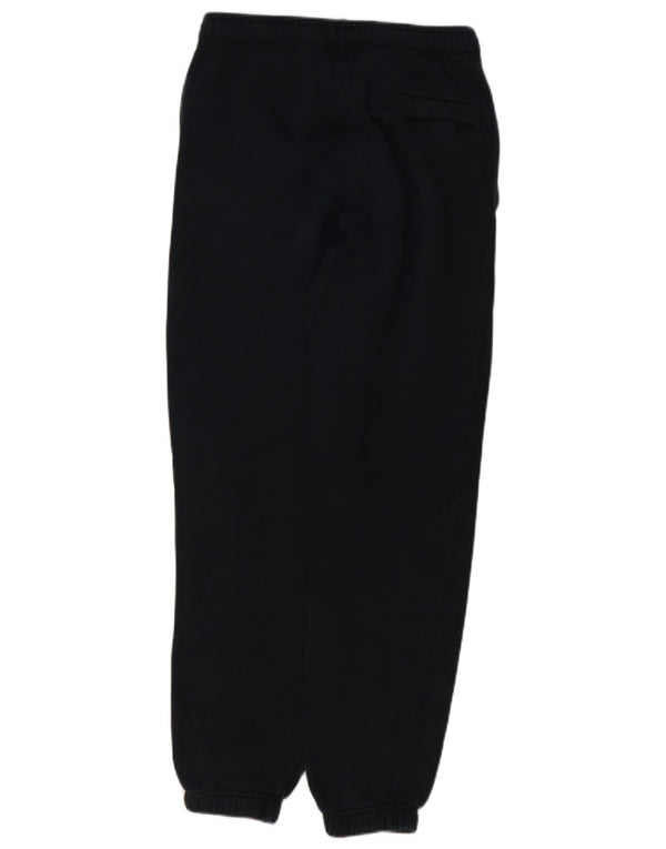 Pantaloni da tuta con grafica Nike da donna Joggers UK 4 XS cotone nero