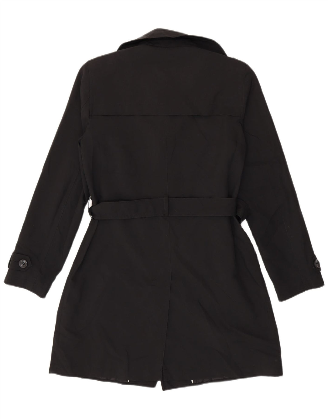 Trench da donna Marks & Spencer UK 12 medio poliestere nero