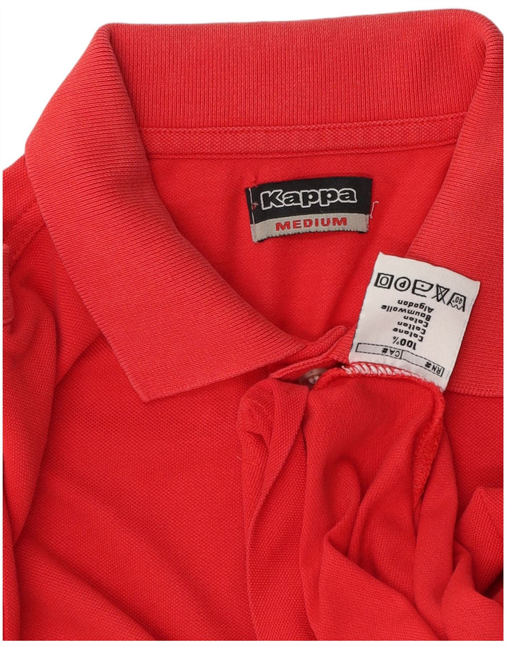 Polo Kappa Uomo Rosso Medio In Cotone