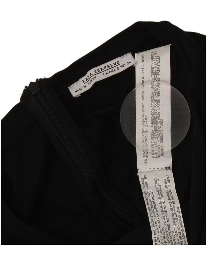 Tuta da donna Zara UK 10 piccola in cotone nero