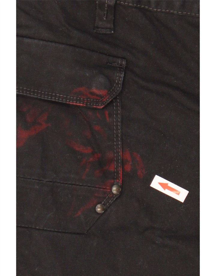 Jeans dritti da uomo G-Star W29 L26 cotone nero