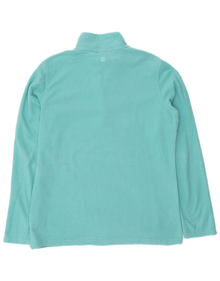 Maglione in pile da donna con collo e zip Mountain Warehouse UK 16 grande poliestere blu