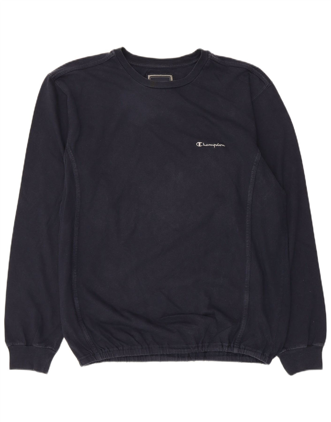 Maglia da uomo Champion a maniche lunghe XL in cotone blu navy