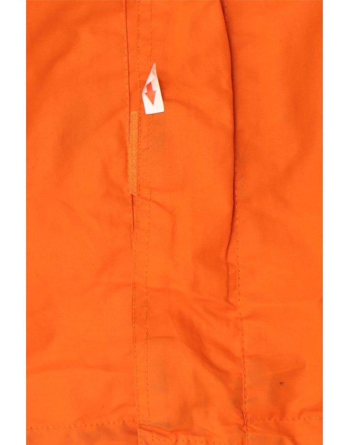 Giacca antipioggia da uomo con cappuccio Mountain Warehouse UK 38 Poliestere arancione medio