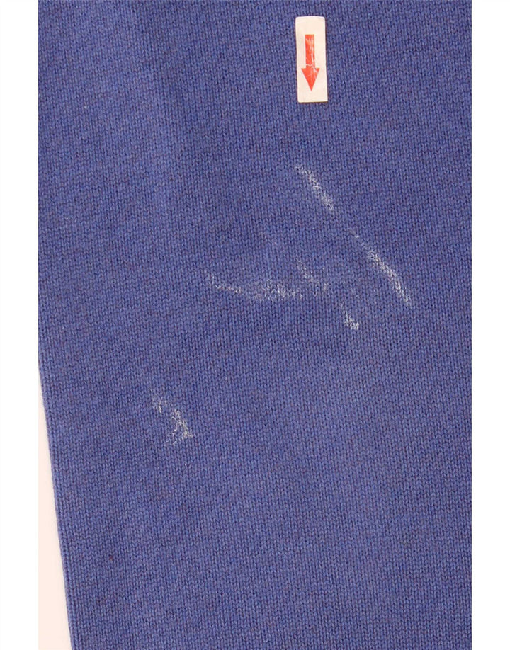 Maglione maglione girocollo da uomo Gant in cotone blu medio