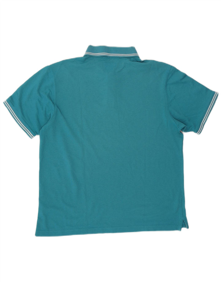 Polo Champion da uomo Easy Fit, taglia grande, in cotone blu