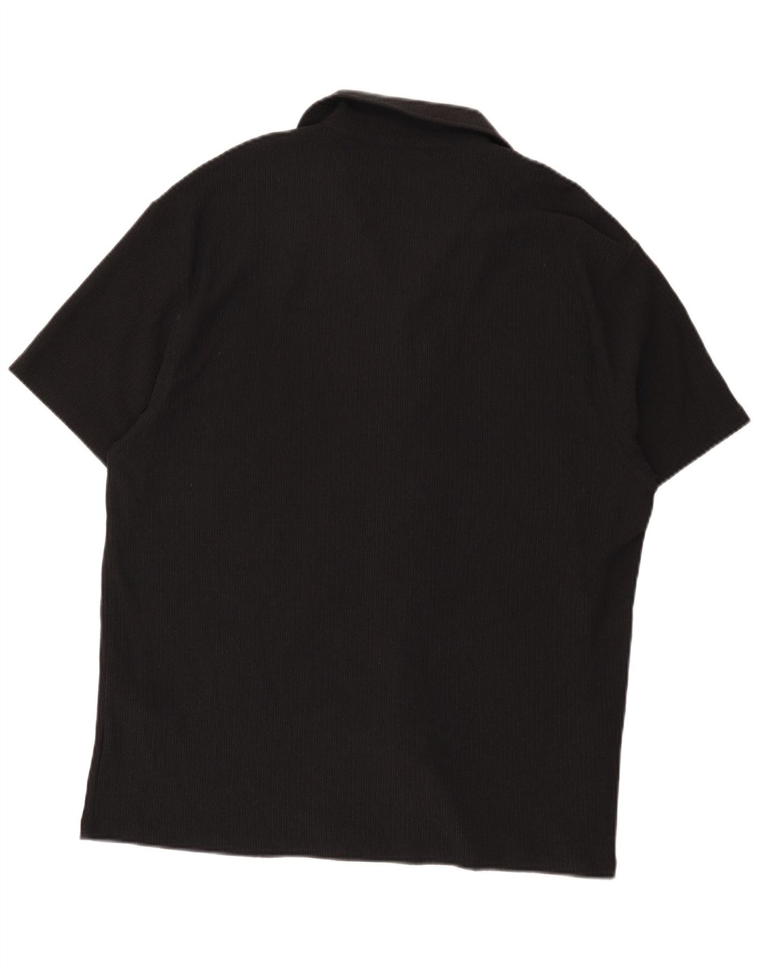 Camicia a maniche corte grafica da uomo Reiss 2XL Poliestere nero moderno