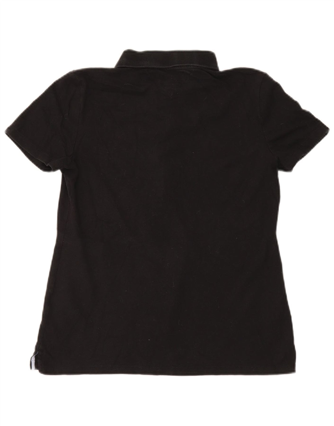 Polo da donna Tommy Hilfiger UK 12 cotone medio nero
