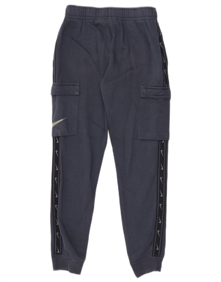 Pantaloni da tuta con grafica Nike da ragazzo, pantaloni da jogging, 10-11 anni, medio, blu navy