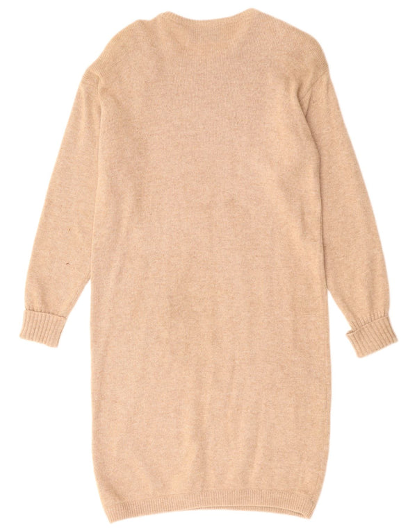 ST. Abito maglione da donna a maniche lunghe GERMAIN EU 46 XL Beige Angora