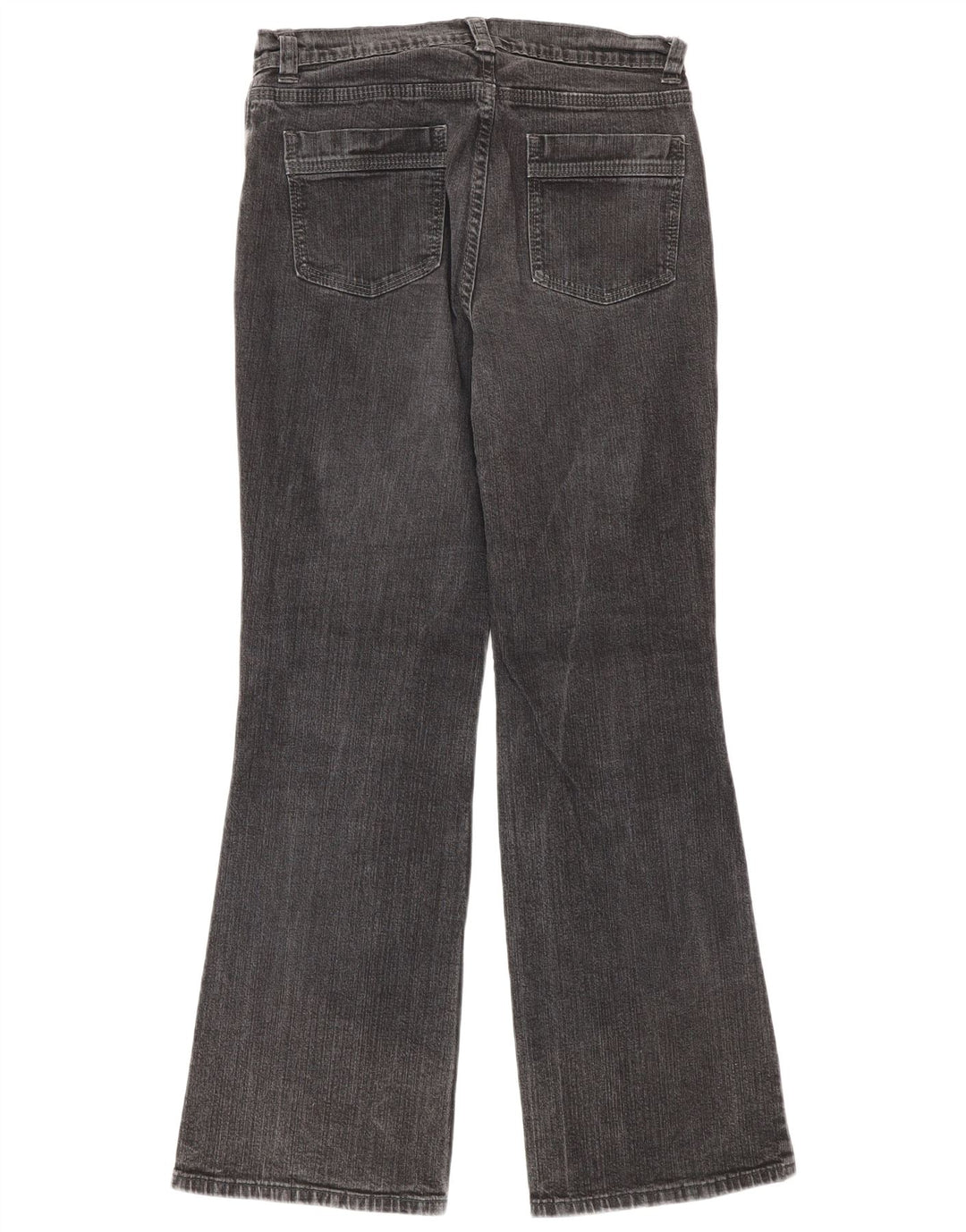 Jeans Bootcut da donna Marks & Spencer UK 10 piccoli W27 L29 cotone nero