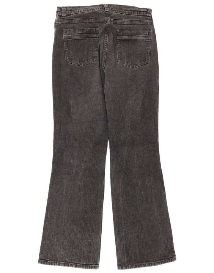 Jeans Bootcut da donna Marks & Spencer UK 10 piccoli W27 L29 cotone nero