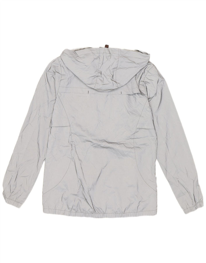 Giacca antipioggia con cappuccio da donna Mountain Warehouse UK 12 Poliestere grigio medio