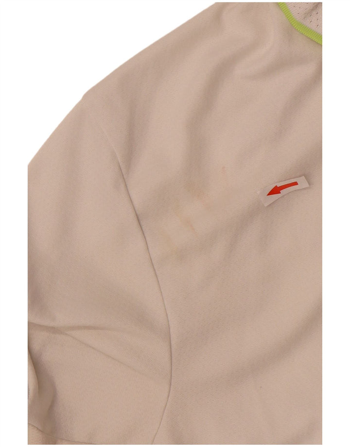 Polo Adidas Aeroready da uomo XL in poliestere bianco