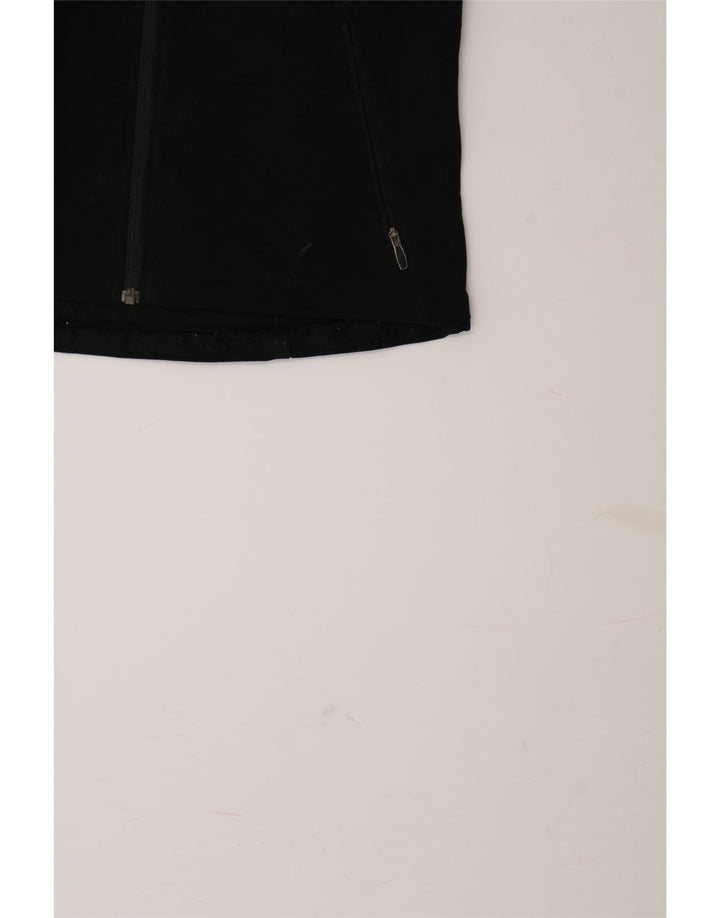 COLUMBIA Womens Titanium Rain Jacket UK 14 Medium Black Polyester Vintage Columbia and Second-Hand Columbia from Messina Hembry 