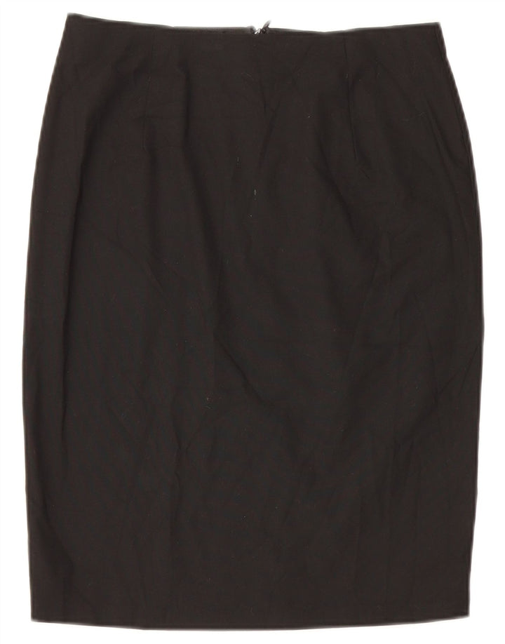 Gonna a tubino per ragazze Marks & Spencer 15-16 anni W29 poliestere nero