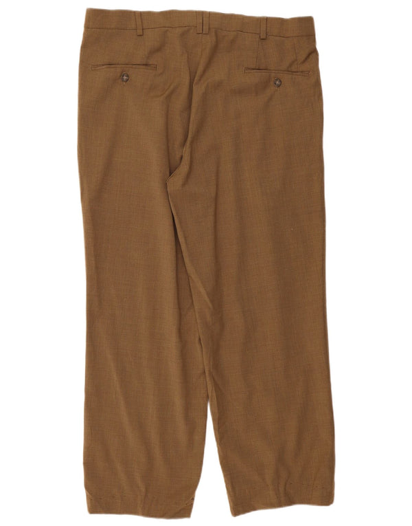 Pantaloni da abito da uomo con ancoraggio Dockers W36 L27 Cachi
