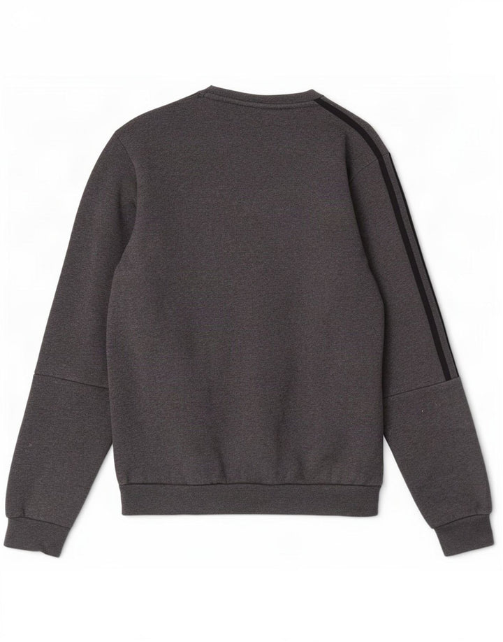 Felpa Adidas Uomo Maglione Piccolo Cotone Grigio