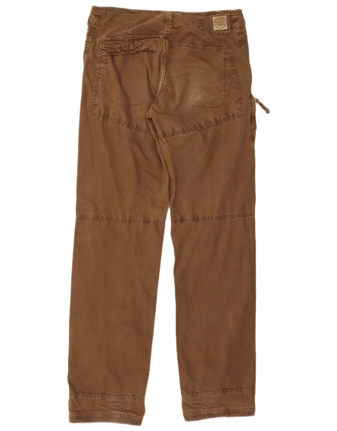Pantaloni cargo dritti da uomo Murphy & Nye W33 L34 cotone marrone