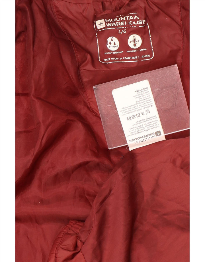MOUNTAIN WAREHOUSE Giacca imbottita da donna UK 16 Large Red Nylon