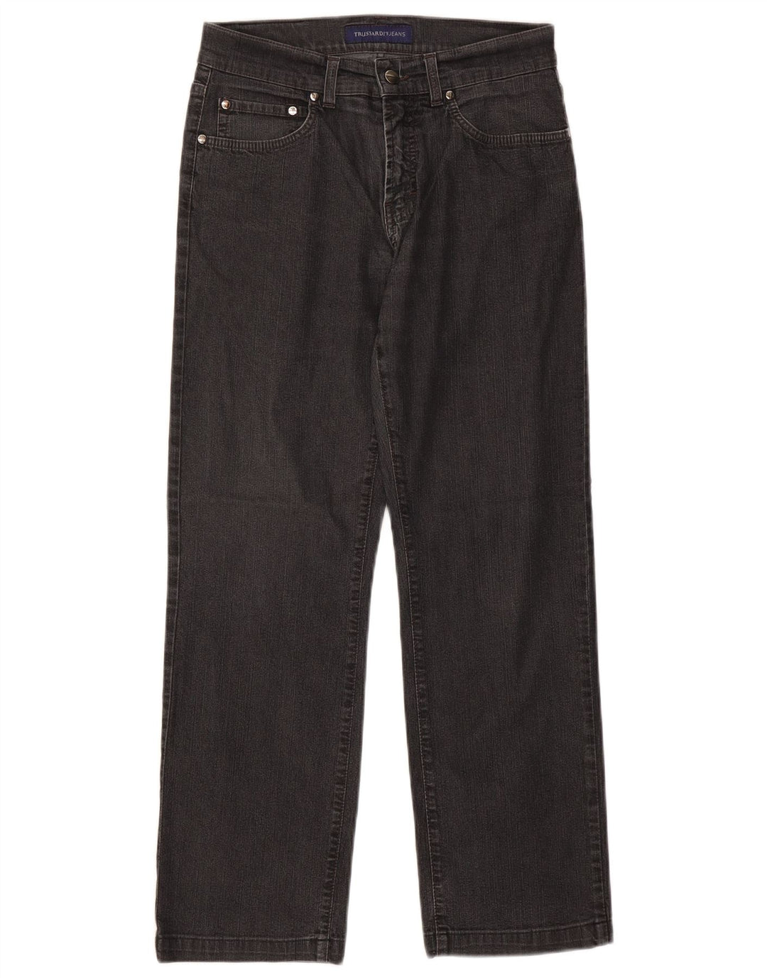 Jeans Dritti Donna TRUSSARDI W31 L27 Grigio