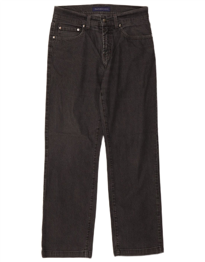 Jeans Dritti Donna TRUSSARDI W31 L27 Grigio