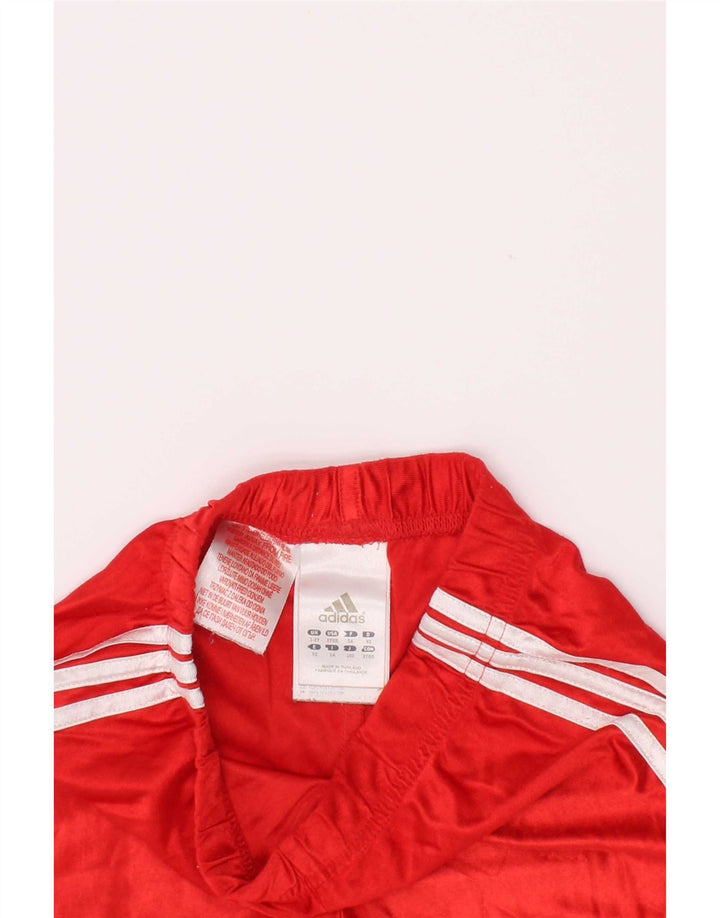 Pantaloncini sportivi Adidas da bambino 18-24 mesi in poliestere rosso